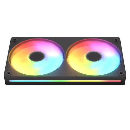 Cougar Unity240‑FB ARGB 240mm Single‑Frame PWM Fan with Vibrant ARGB Lighting - Black -tpstech.in