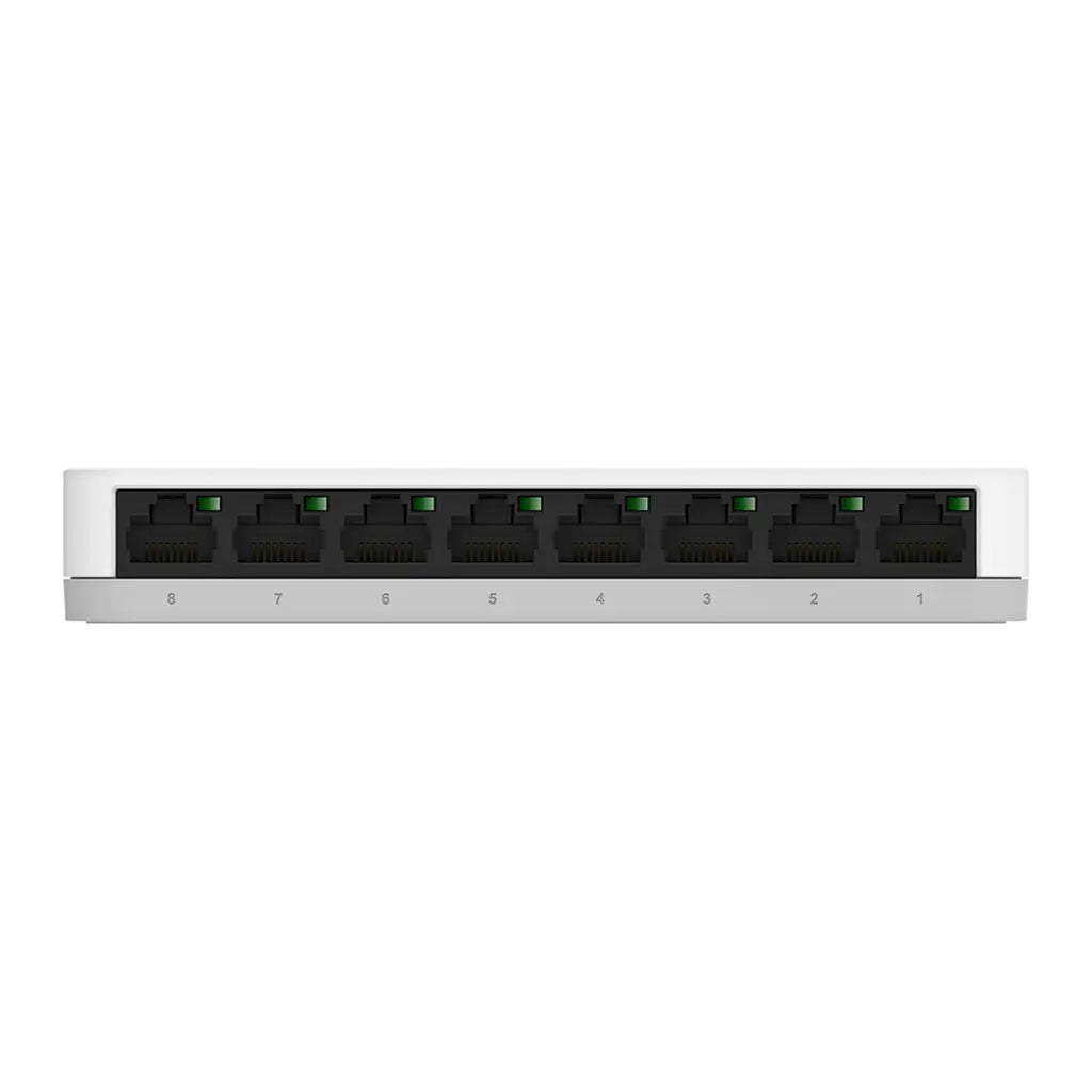 D-Link DGS‑1008A 8‑Port Gigabit Unmanaged Desktop Switch Fanless Design-tpstech.in