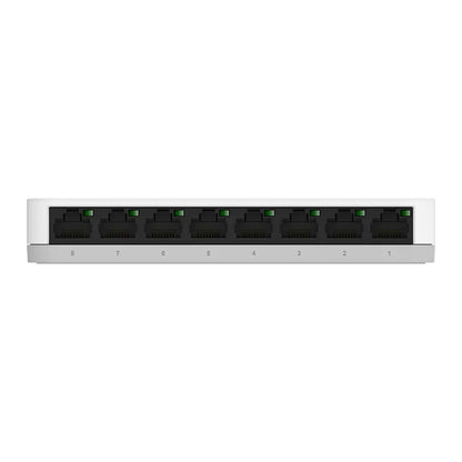 D-Link DGS‑1008A 8‑Port Gigabit Unmanaged Desktop Switch Fanless Design-tpstech.in