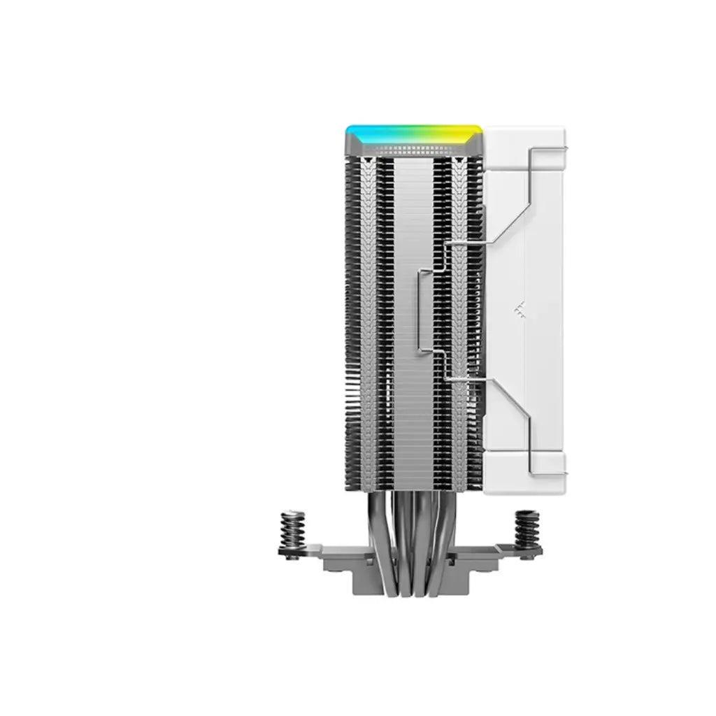 DeepCool AK400 Digital SE WH 120mm CPU Air Cooler with Status Display - White-tpstech.in
