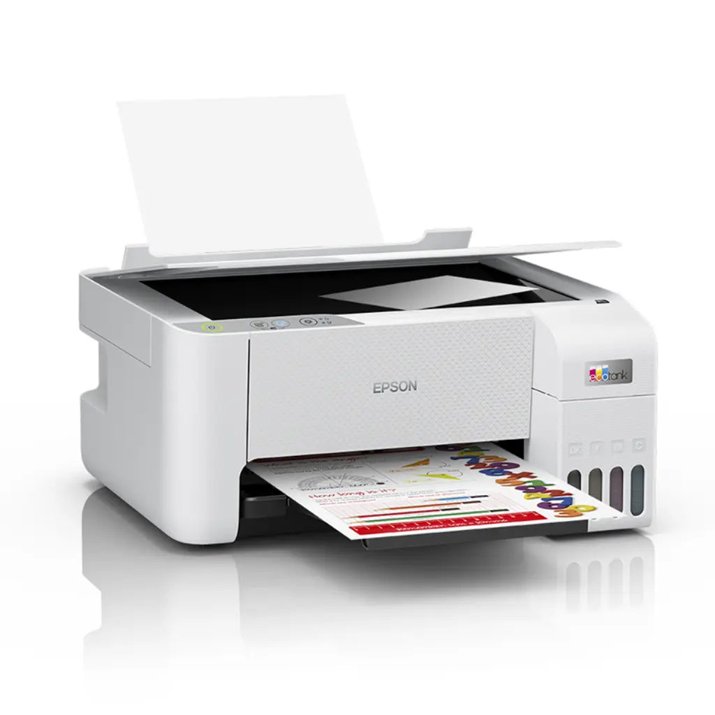 Epson EcoTank L3216 A4 All-in-One Ink Tank Printer (Print,Copy,Scan) - White-tpstech.in