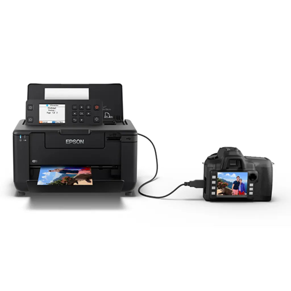 Epson PictureMate PM-520 Wireless Photo Printer Borderless Prints-tpstech.in