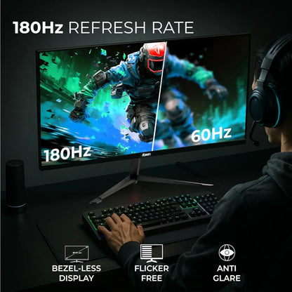 Foxin Phantom 32" 180Hz 1ms FHD Curved Gaming Monitor-tpstechin