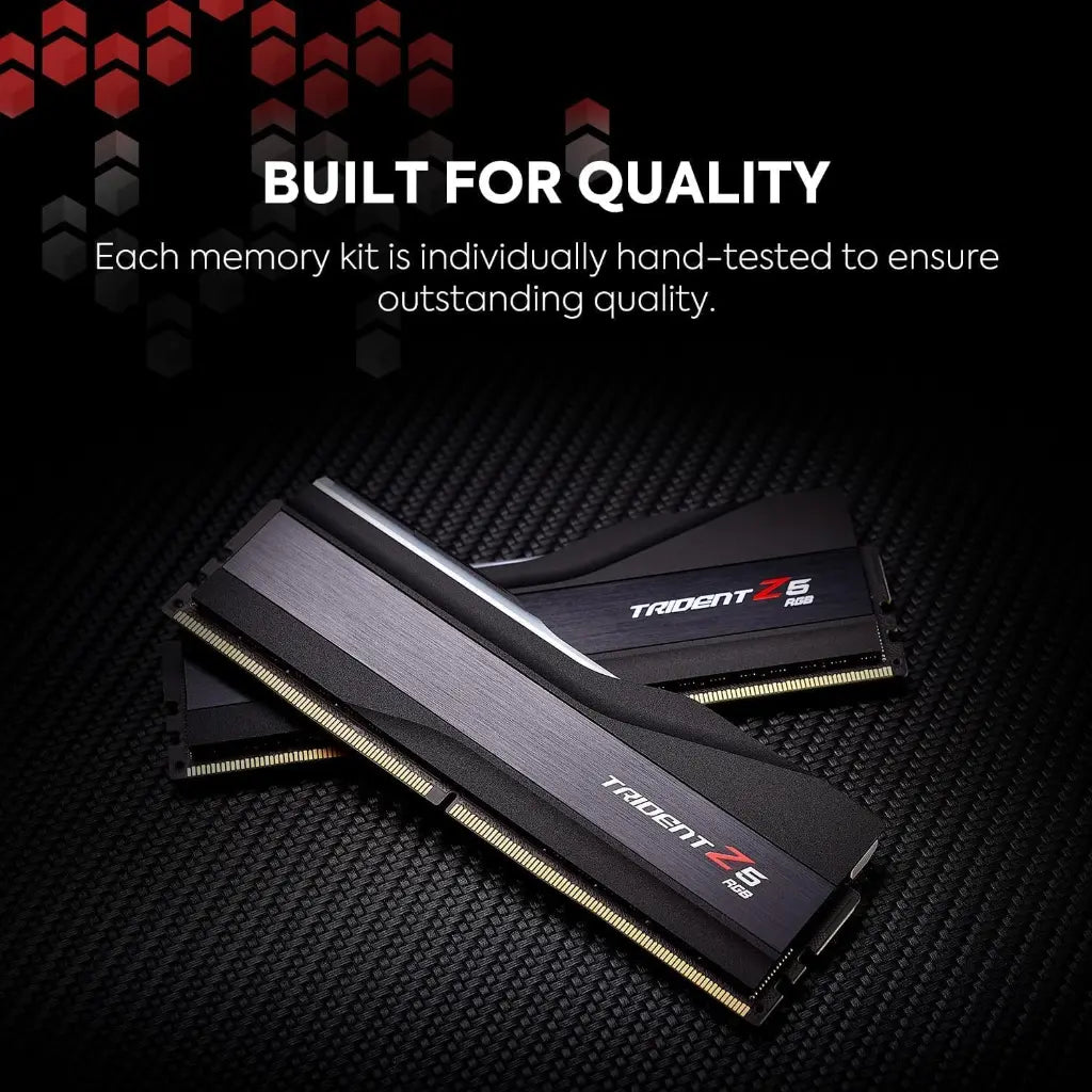 G.Skill Trident Z5 RGB 16GB DDR5 RAM 6000MHz CL36 288-Pin Desktop Memory-tpstech.in