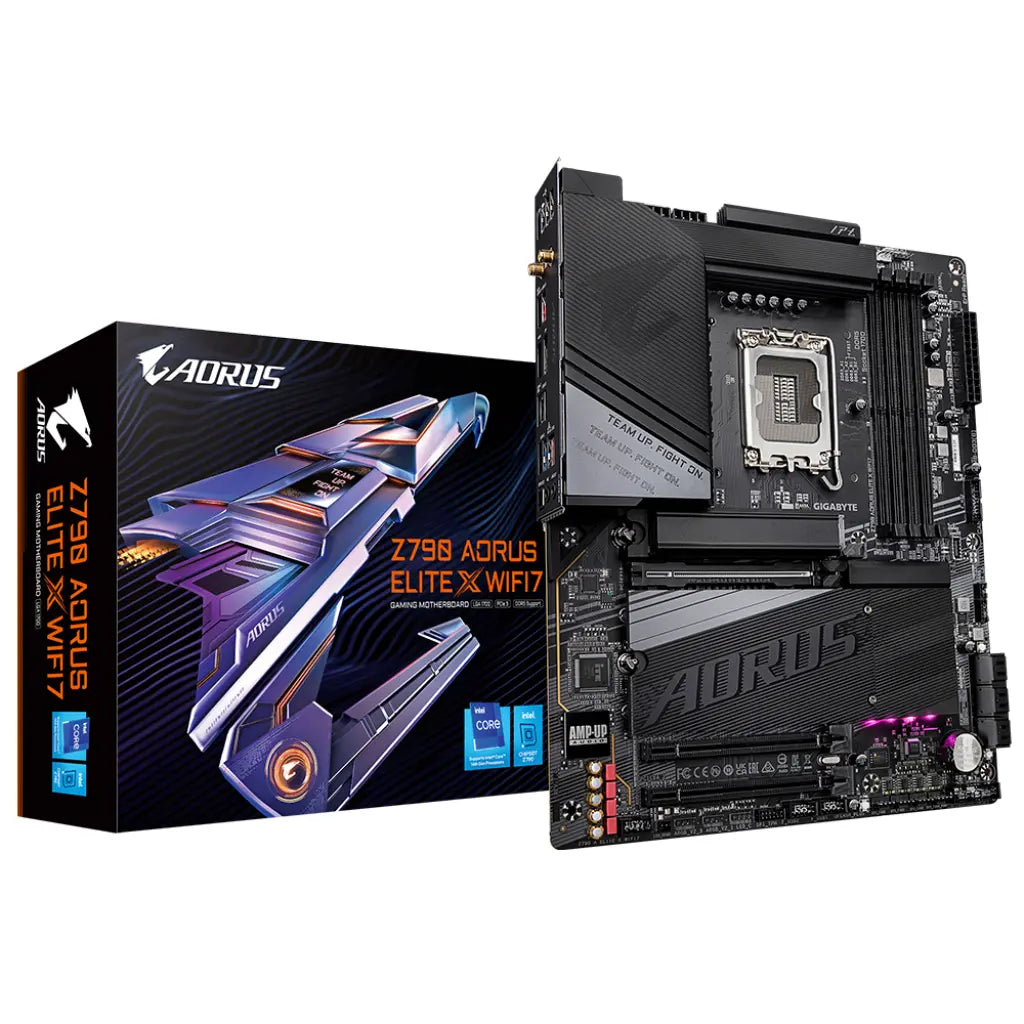 Gigabyte Z790 AORUS ELITE X WIFI7 Intel Z790 LGA1700 DDR5 ATX Motherboard-tpstech.in