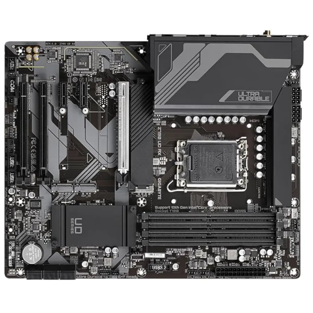 Gigabyte Z790 UD AX Z790 WiFi LGA1700 DDR5 ATX Motherboard-tpstech.in