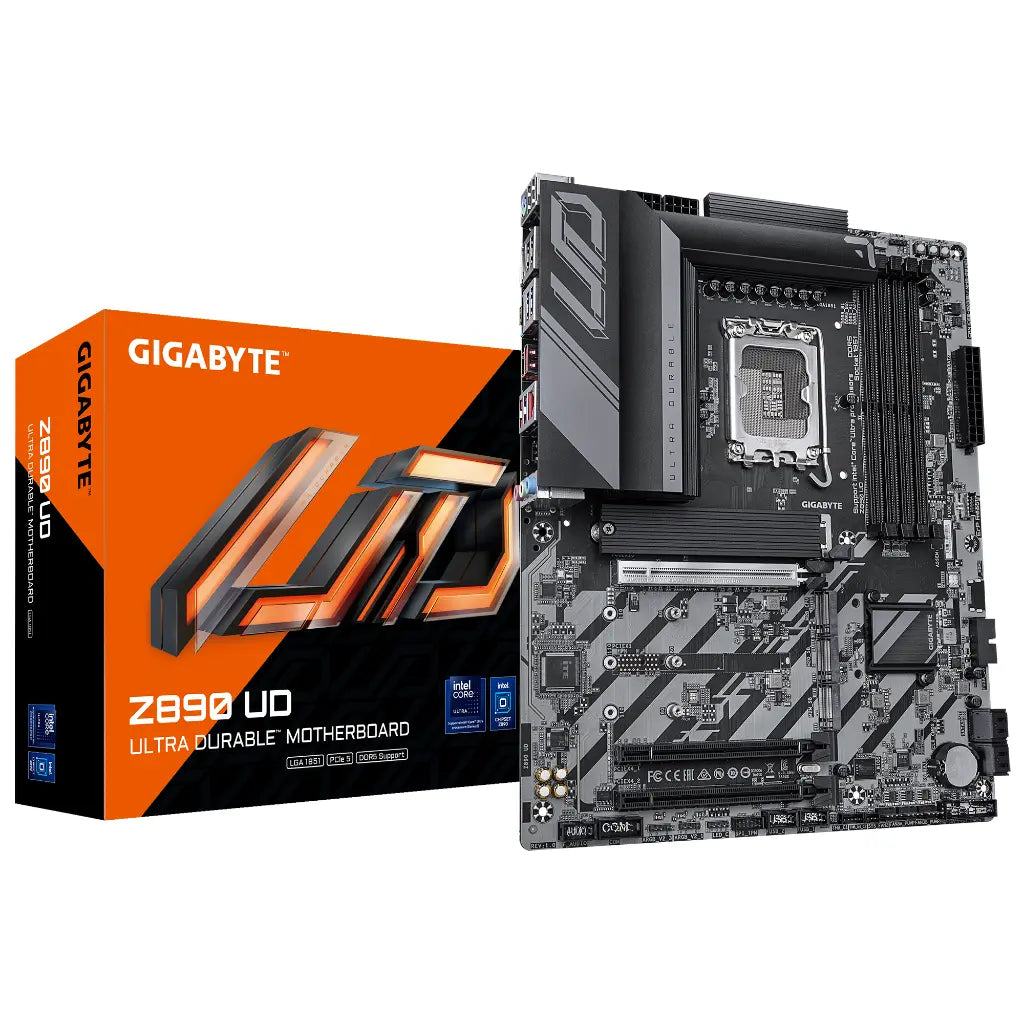 Gigabyte Z890 UD Intel Z890 LGA1851 DDR5 ATX Motherboard-tpstech.in