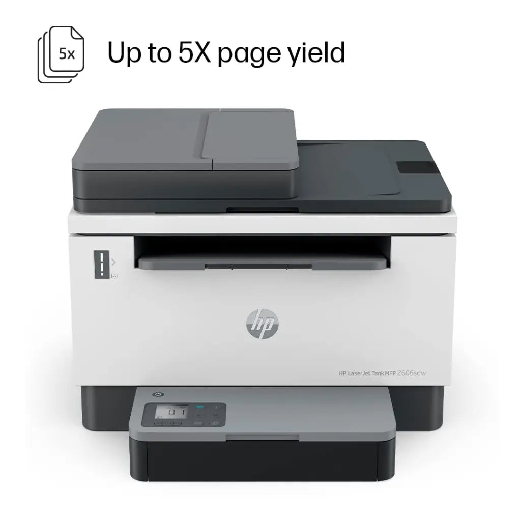 HP LaserJet Tank MFP 2606SDW Wireless Mono Laser Multifunction Printer with ADF and Duplex Printing-tpstech.in