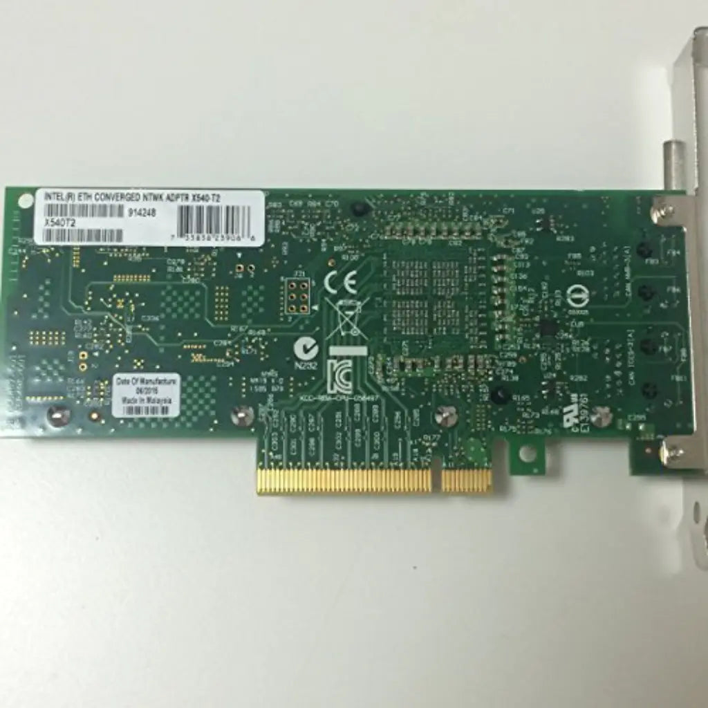 Intel X540-T2 10GbE Dual Port RJ45 Network Adapter PCIe 2.0 x8 Server NIC-tpstech.in