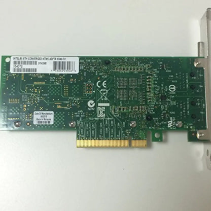 Intel X540-T2 10GbE Dual Port RJ45 Network Adapter PCIe 2.0 x8 Server NIC-tpstech.in
