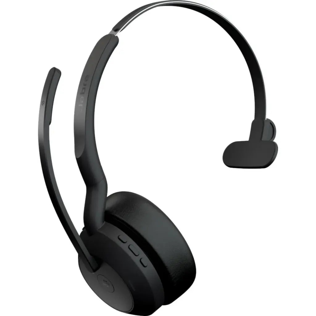 Jabra Evolve2 55 MS Mono Wireless ANC Headset with USB‑C Adapter-tpstech.in