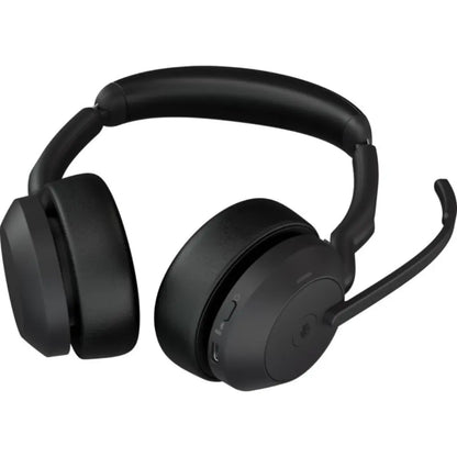 Jabra Evolve2 55 MS Stereo Wireless Headset with Charging Stand-tpstech.in