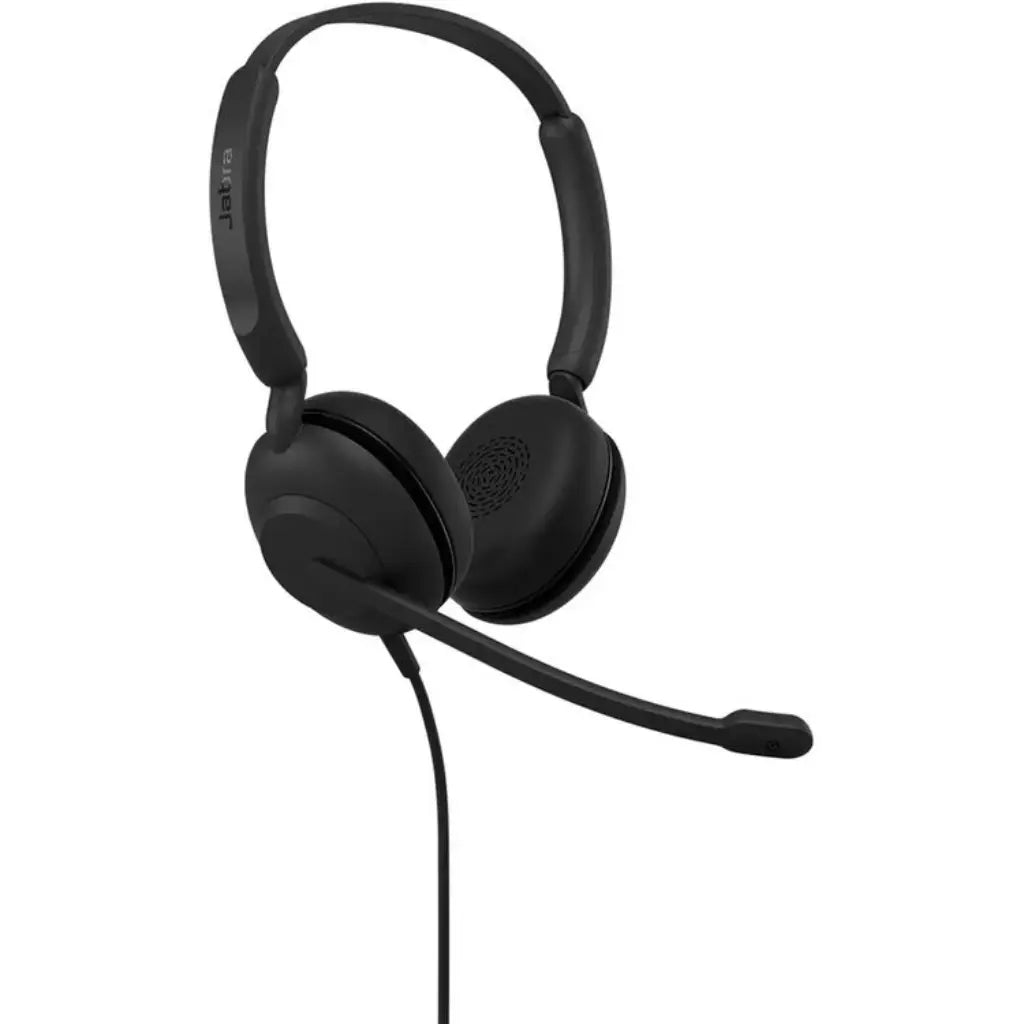 Jabra Evolve 10 USB‑A Stereo Wired Headset with Noise‑Cancelling Boom Mic & In‑Line Controls-tpstech.in