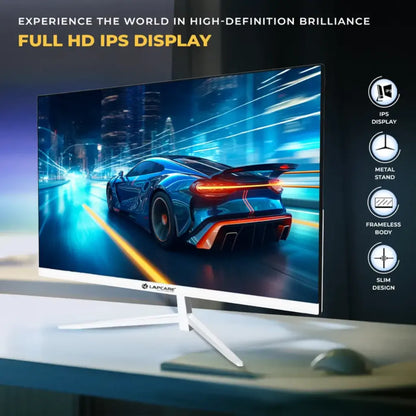 LAPCARE LM22WHD-SP 22" 60Hz 5ms Full HD LED Monitor with Built-in Speakers-tpstech.in