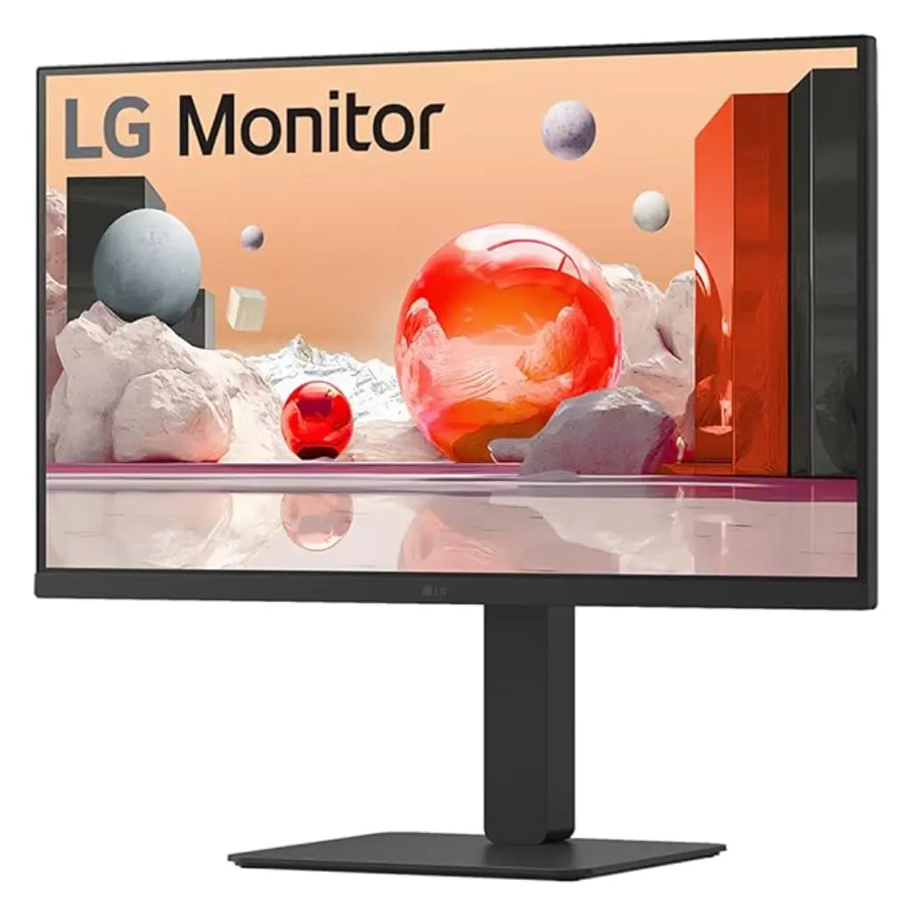 LG 27BA850 27" 100Hz Full HD IPS Monitor with Built-in Webcam Mic & Speakers-tpstech