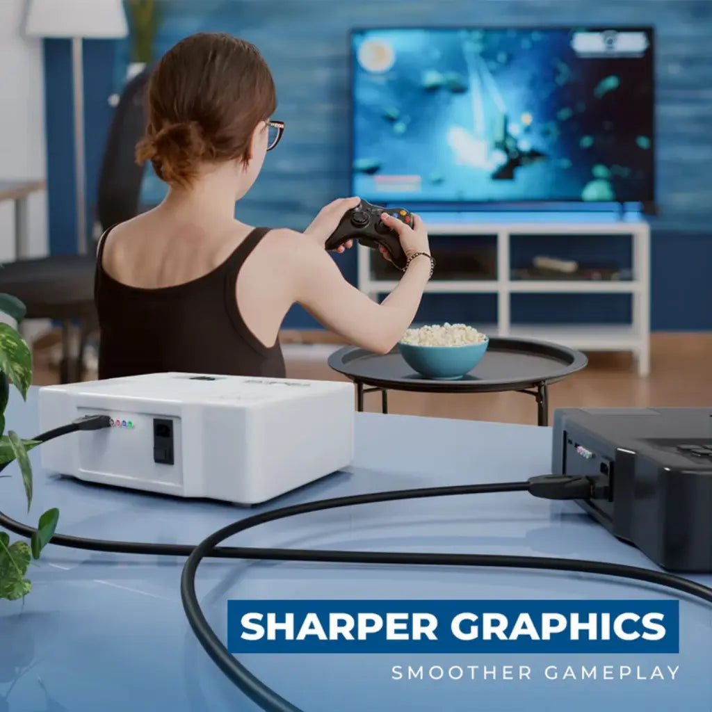 Lapcare High Speed HDMI 1.4 Cable 5M with Ethernet 3D Ultra HD-tpstech.in