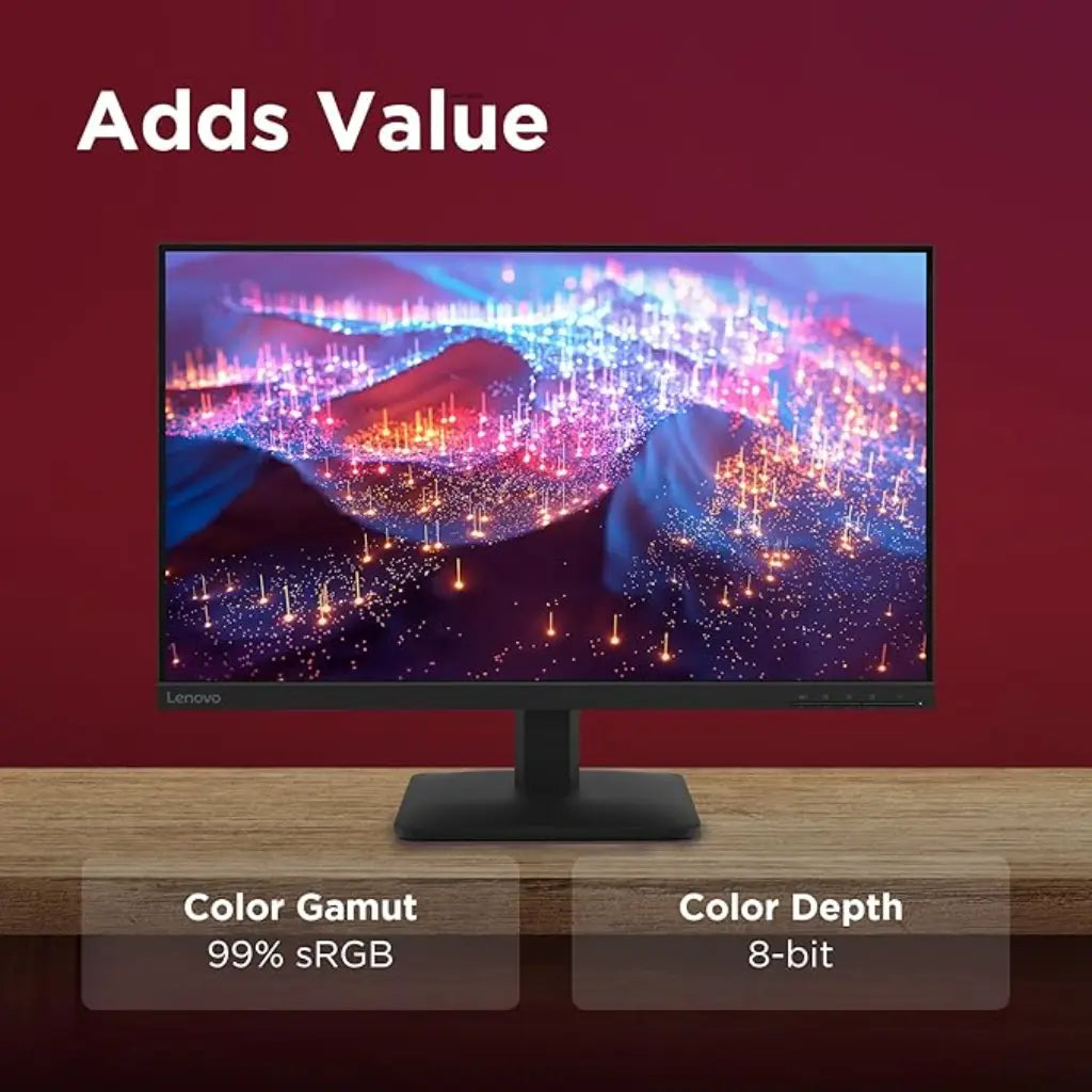 Lenovo L27‑4E 27″ 100 Hz 4 ms FHD IPS Monitor HDMI & VGA-tpstech.in