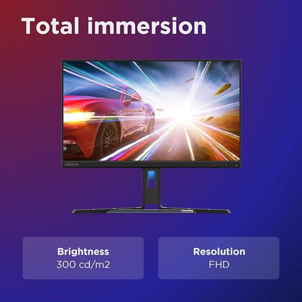 Lenovo Legion R24e 23.8″ 180 Hz 0.5 ms IPS FreeSync Ergo Gaming Monitor-tpstech.in