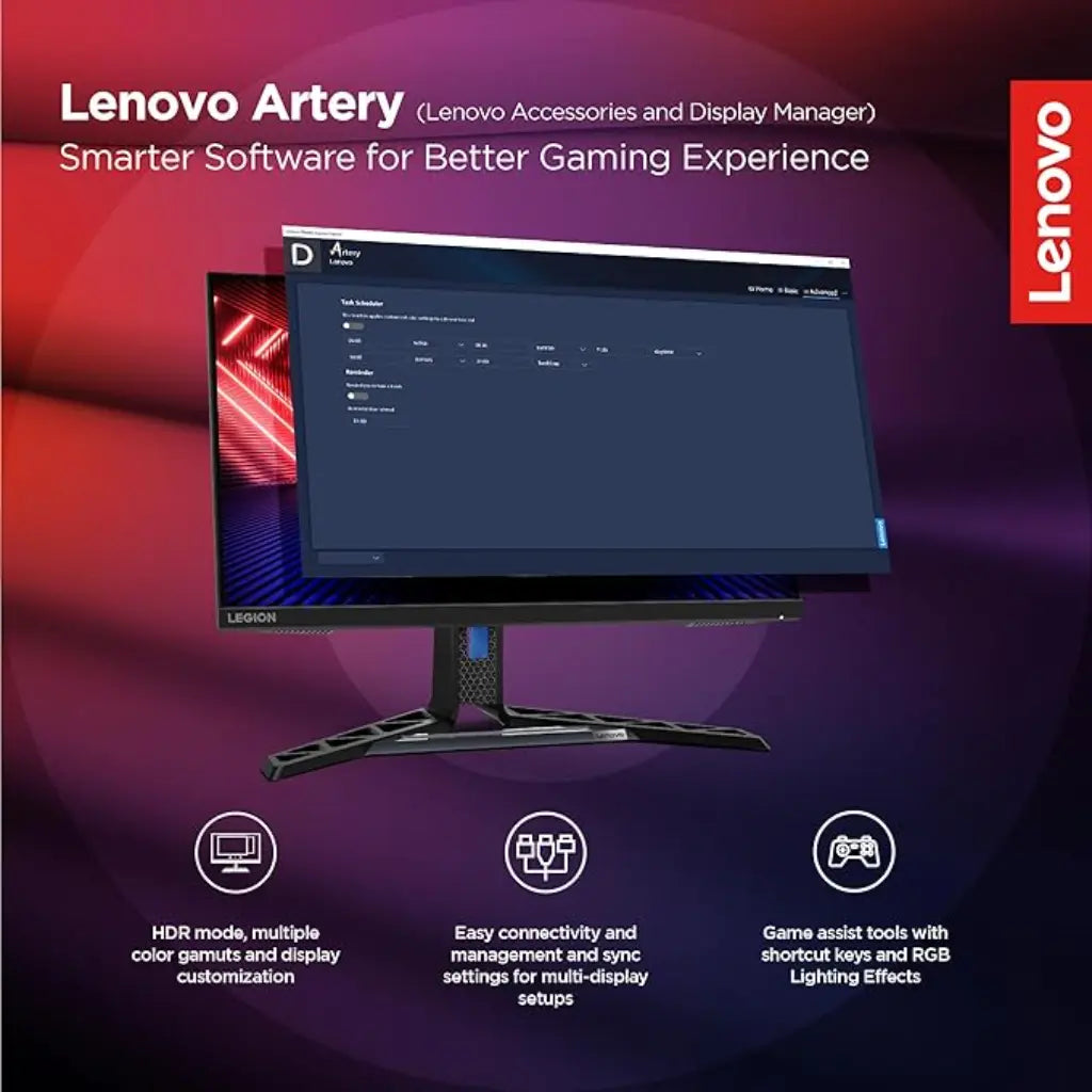 Lenovo Legion R25i‑30 24.5″ 180Hz IPS FHD 180Hz Gaming Monitor-tpstech.in