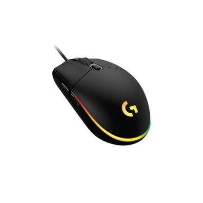 Logitech G203 LIGHTSYNC RGB Wired Gaming Mouse - Black-tpstech.in