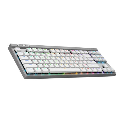 Logitech G515 LIGHTSPEED TKL Wireless Low-Profile Gaming Keyboard LIGHTSYNC RGB - White-tpstech.in