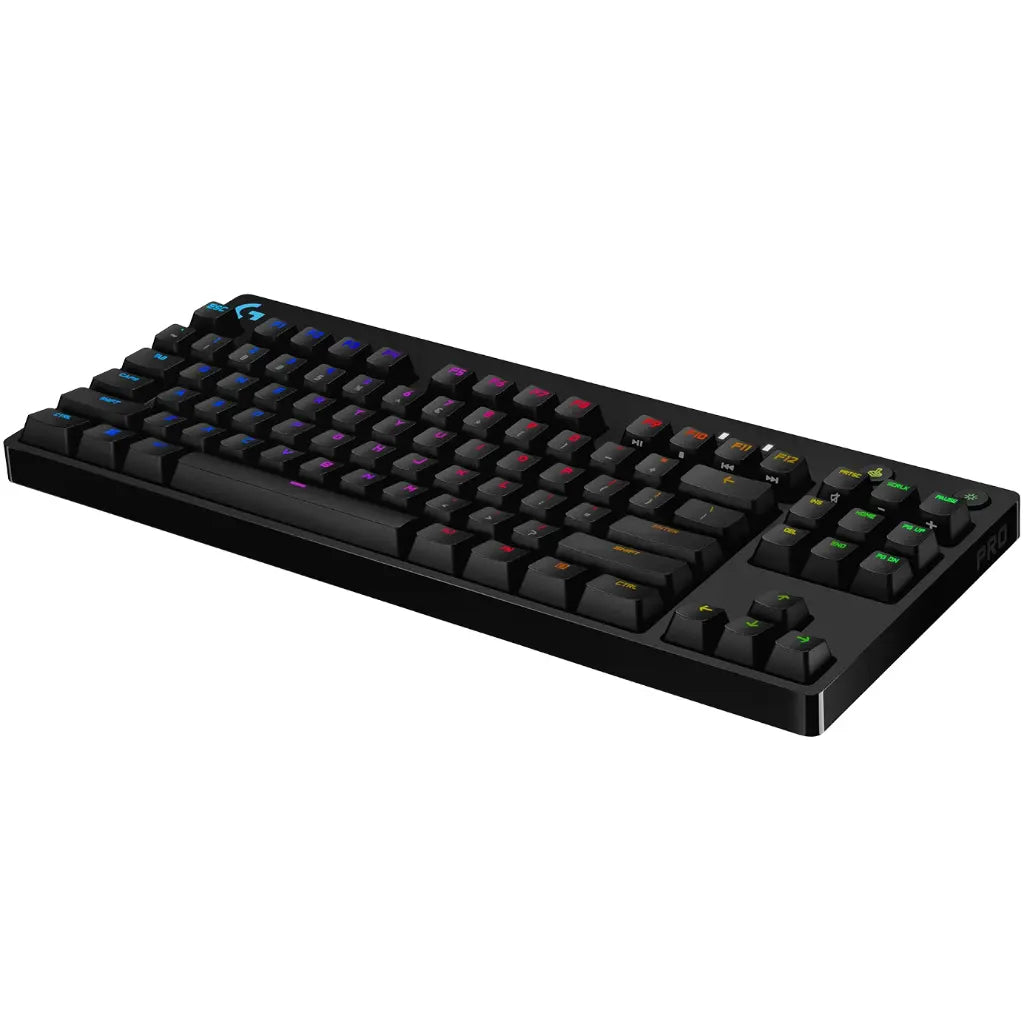 Logitech G PRO Tenkeyless Mechanical Gaming Keyboard with GX Blue Clicky Switches LIGHTSYNC RGB-tpstech.in