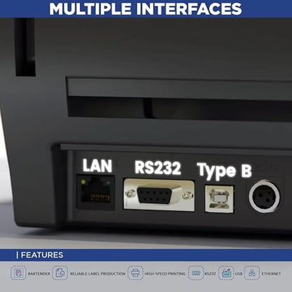 Newland NLS-LP410-IN 4 Inch Desktop Thermal Label Printer-tpstech.in