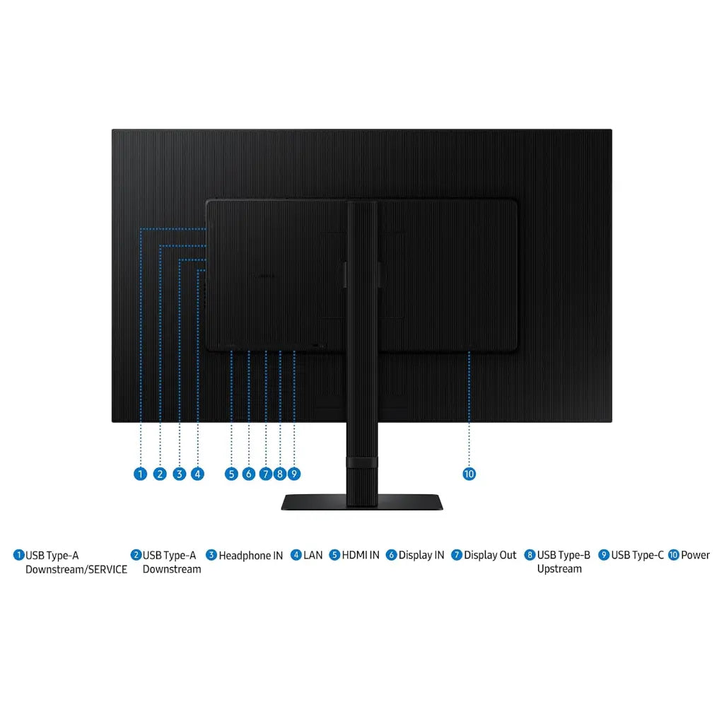 Samsung 32" 2K QHD ViewFinity S6 IPS Monitor USB Type-C-tpstech.in