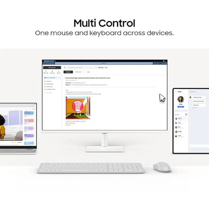 Samsung 32" 60 Hz M5 FHD Smart Monitor with Smart TV experience Built‑in Speakers-tpstech.in