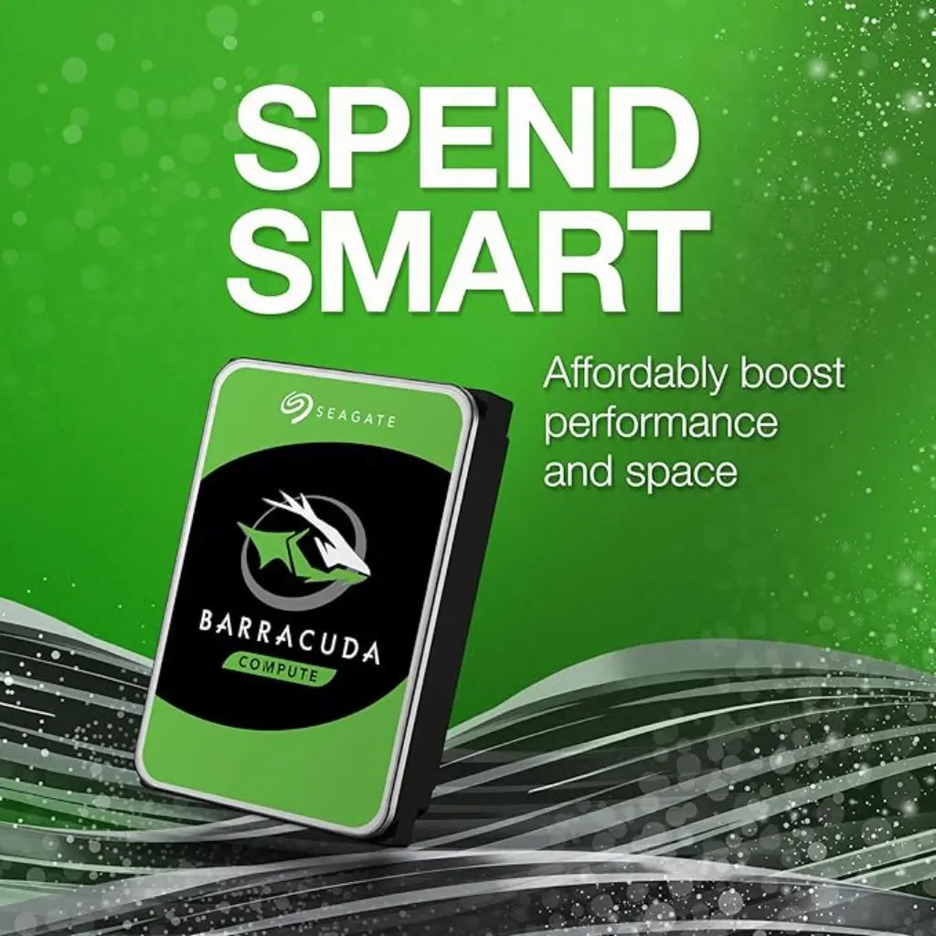 Seagate Barracuda 2TB 3.5‑Inch SATA 6 Gb/s 5400 RPM 256 MB Cache Internal Hard Drive-tpstech.in