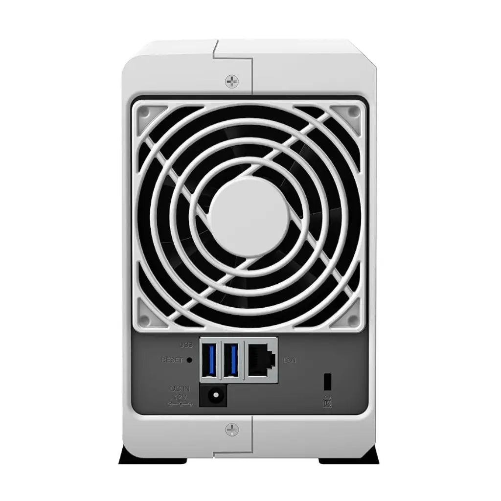 Synology DiskStation DS223J 2-Bay Network Attached Storage Enclosure Drive - White-TPSTECH.IN