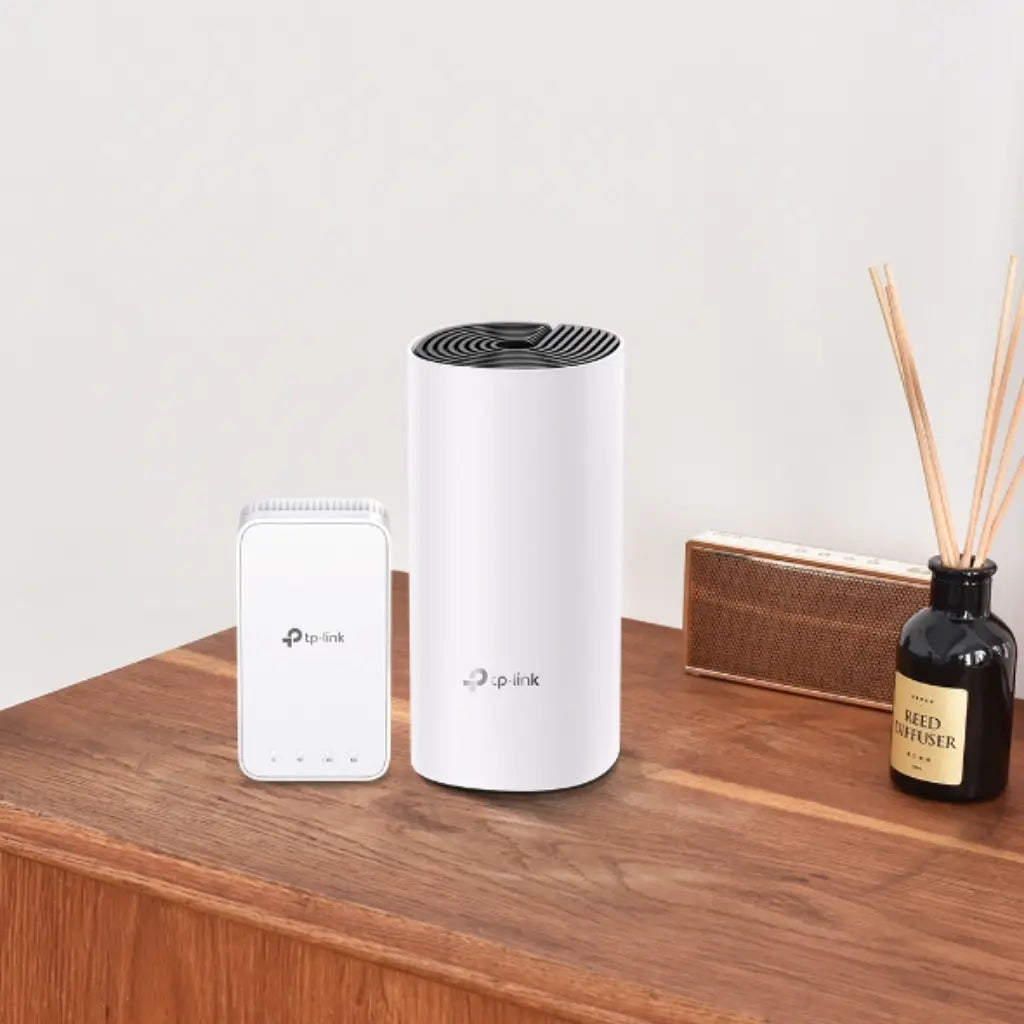 TP-Link Deco M3 V2 AC1200 Whole Home Mesh Wi-Fi System 2-Pack-tpstech.in