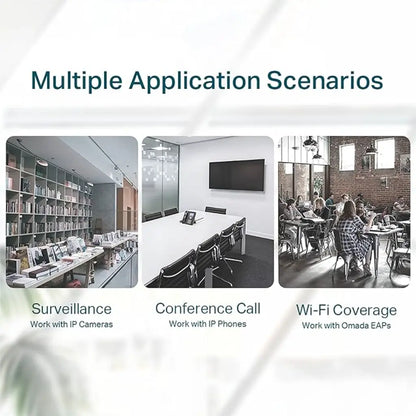 TP-Link TL-SG1005P 5-Port Gigabit Desktop Switch with 4 PoE+ Ports-tpstech.in