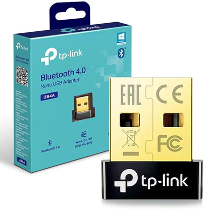 TP-Link UB4A Bluetooth 4.0 Nano USB Adapter For Lapotp & Desktop  Long Range Bluetooth Dongle-tpstech.in