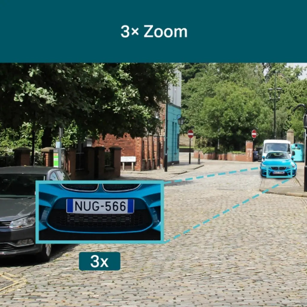 TP-Link VIGI C540V 4MP Pan/Tilt Outdoor Network Camera with 3× Zoom Full-Color Dual-Lens Varifocal Lens & IP66 Waterproof-tpstech.in