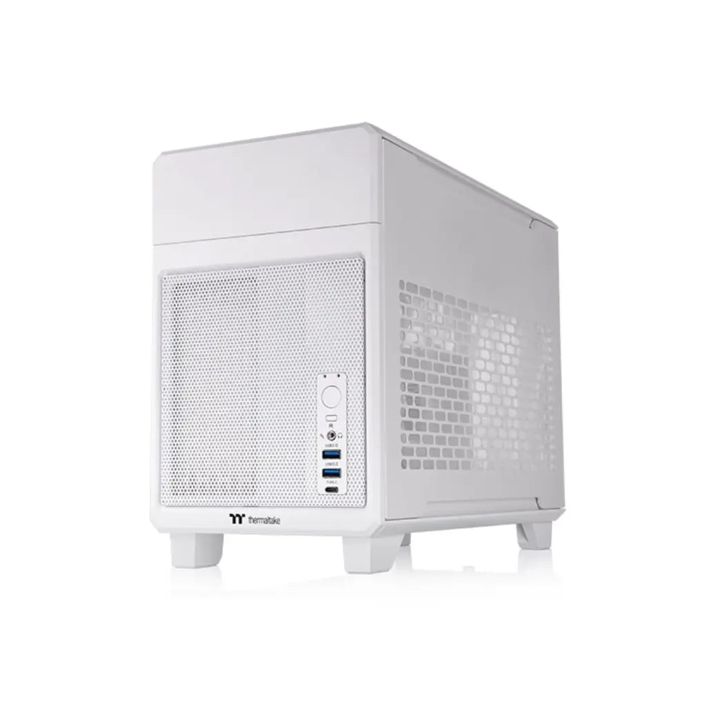 Thermaltake TR100 Mini-ITX Dual-Chamber Computer Case with PCIe 4.0 Riser - Snow-tpstech.in