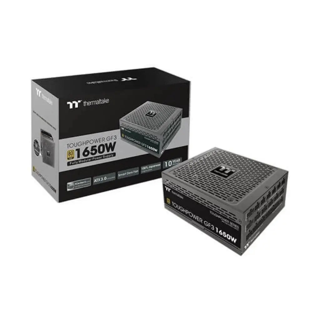 Thermaltake Toughpower GF3 1650W 80+ Gold Fully Modular ATX 3.0 Power Supply-tpstech.in