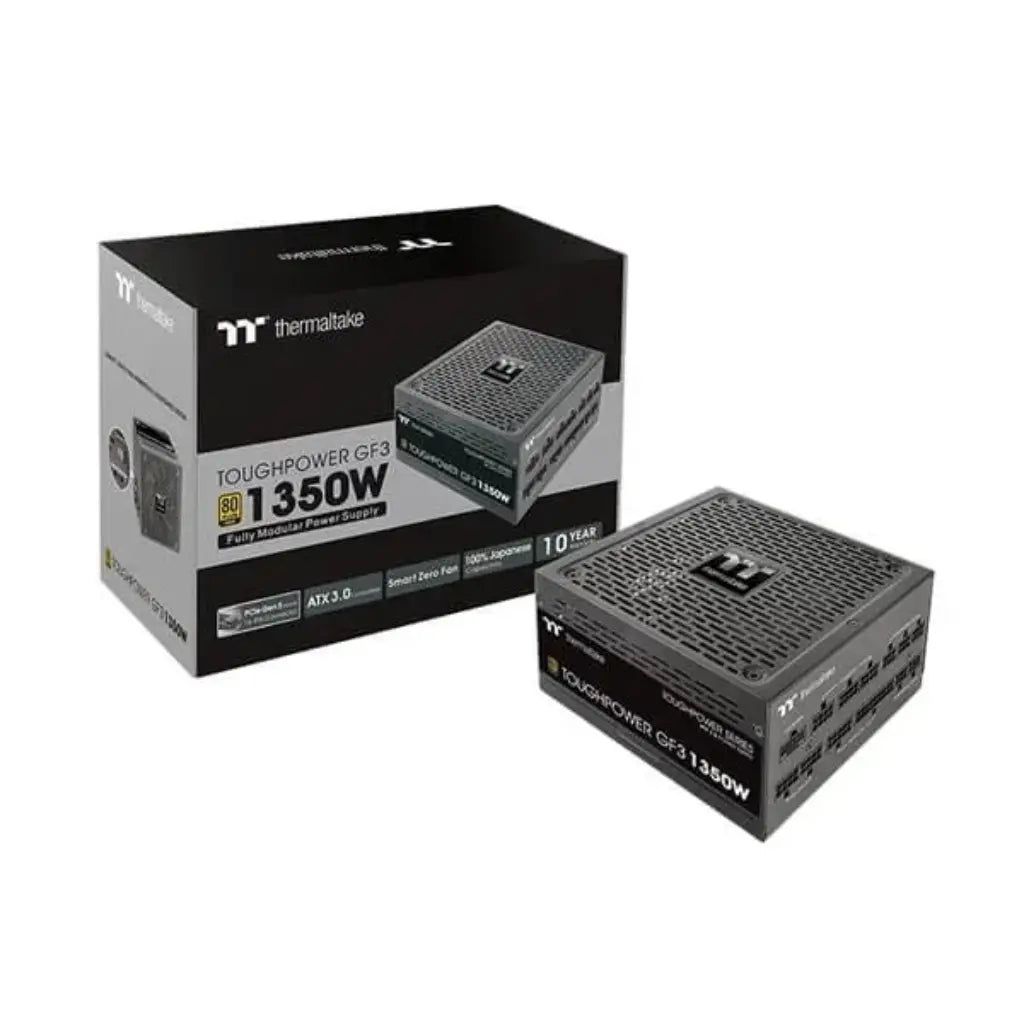 Thermaltake Toughpower GF A3 1350W 80 Plus Gold Fully Modular ATX 3.0 Power Supply-tpstech.in