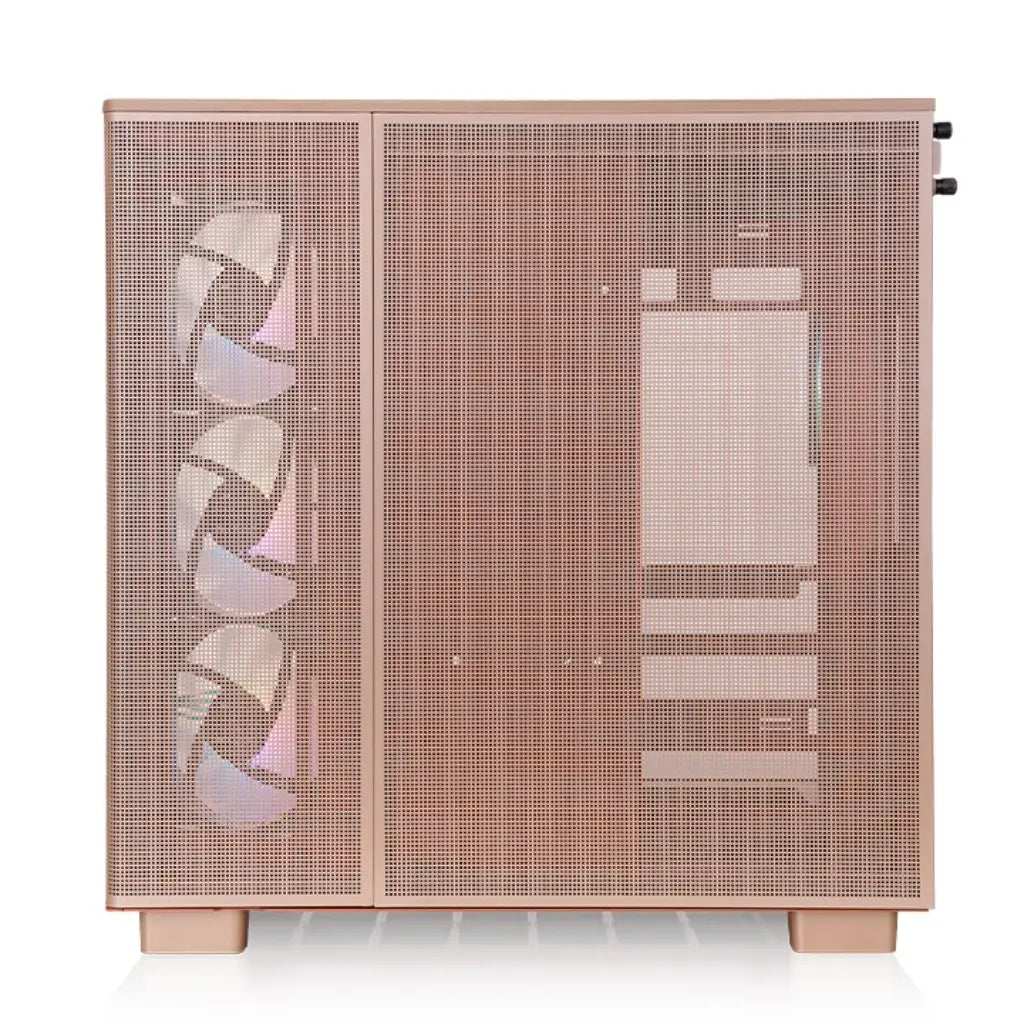 Thermaltake View 380 XL TG ARGB ATX Mid Tower Tempered Glass Computer Case - Gravel Sand-tpstech.in