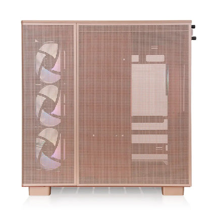 Thermaltake View 380 XL TG ARGB ATX Mid Tower Tempered Glass Computer Case - Gravel Sand-tpstech.in