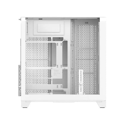 Thermaltake View 390 Air Snow ATX Mid Tower PC Case with Curved Tempered Glass & Mesh Front Panel-tpstech.in