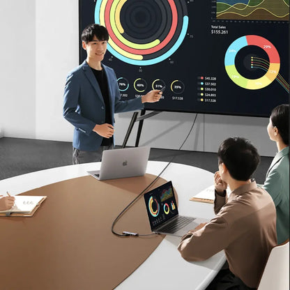 Ugreen 15600 9-in-1 USB-C Docking Station with 4K HDMI 3 USB 3.0 Ports 100W PD-tpstech.in