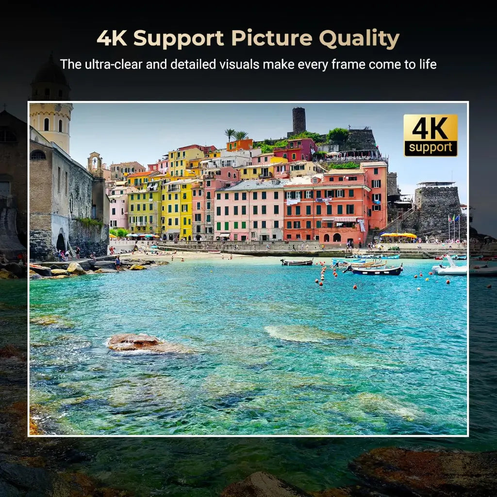 WZATCO Legend Pro Certified 4K HDR Smart Projector with Google TV Wi‑Fi 6-tpstech.in