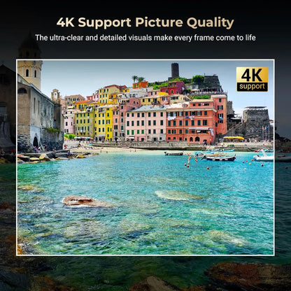 WZATCO Legend Pro Certified 4K HDR Smart Projector with Google TV Wi‑Fi 6-tpstech.in