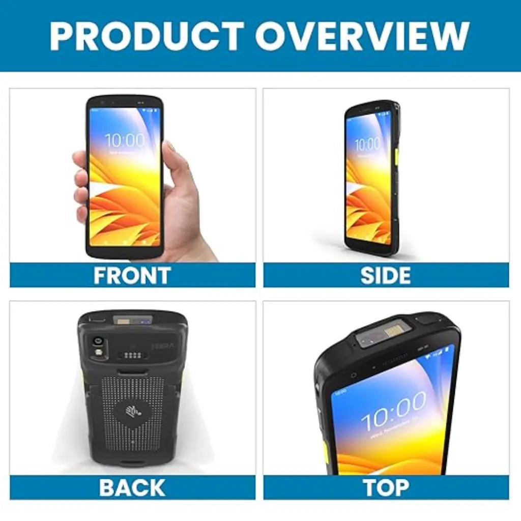 Zebra TC22 Android Mobile Computer with 6" Touchscreen Wi-Fi 6E Integrated Barcode Scanner-tpstech.in