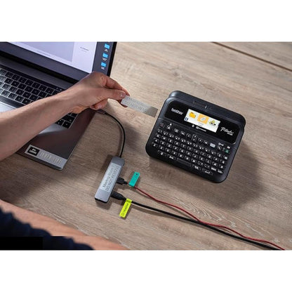 Brother PT-D610BT Professional Label Printer with Bluetooth & USB Auto Cutter & Full-Color LCD