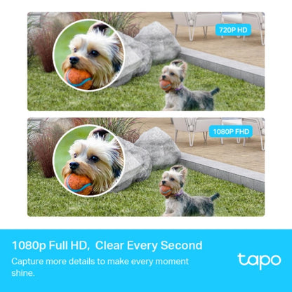 TP-Link Tapo C400S2 Smart 1080p Full HD Wire Free Outdoor Security Camera IP65 (2 Camera System)