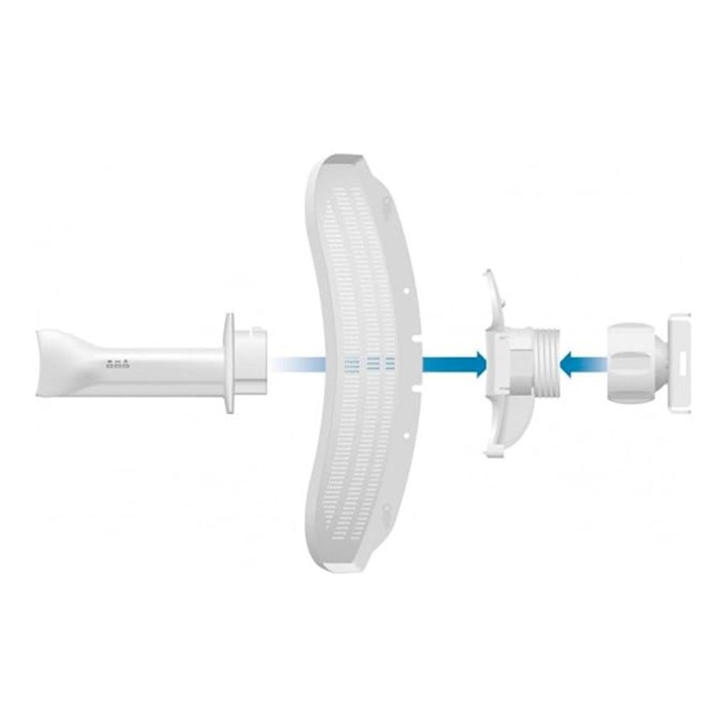 Ubiquiti LBE-M5-23 Outdoor Wireless CPE 5 GHz 100 Mbps Ethernet Passive PoE