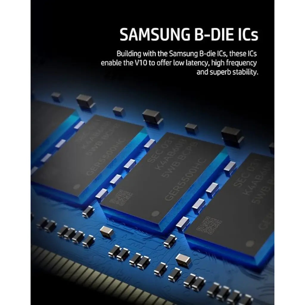 HP V10 32GB (16GBx2) RGB DDR4 RAM 3600MHz CL14 Gaming Desktop Memory