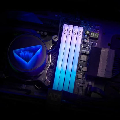 XPG LANCER BLADE RGB DDR5 RAM 16GB 6000MHz CL34 Gaming Desktop Memory White
